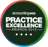 AccountingWEB Practice Excellence Award 2012
