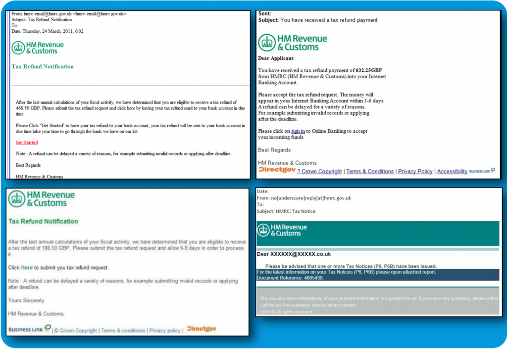 Real or fake HMRC emails?